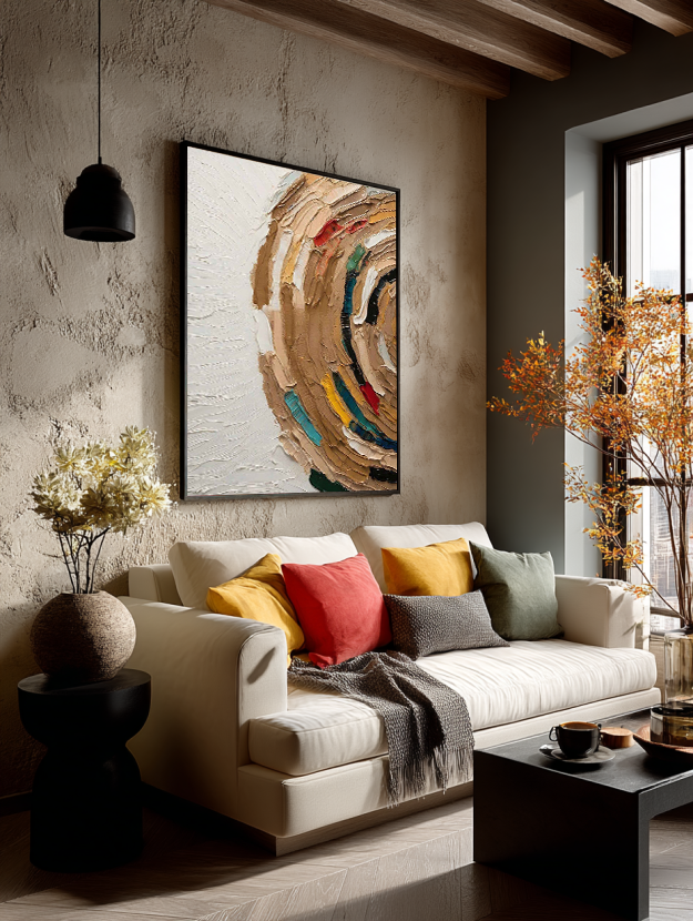 Plaste Art Texture Painting #PATP009