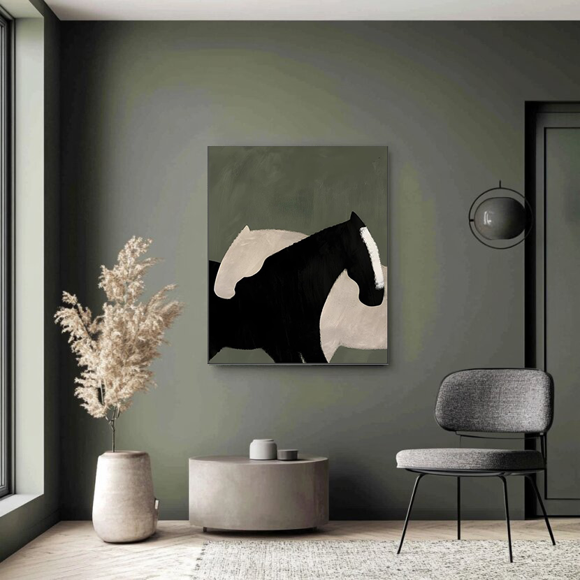 Horse Art WABI-SABI Wall Art #WSWA002