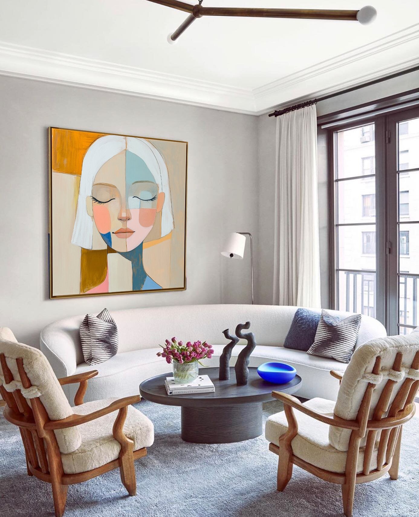 Abstract People Art #AP001