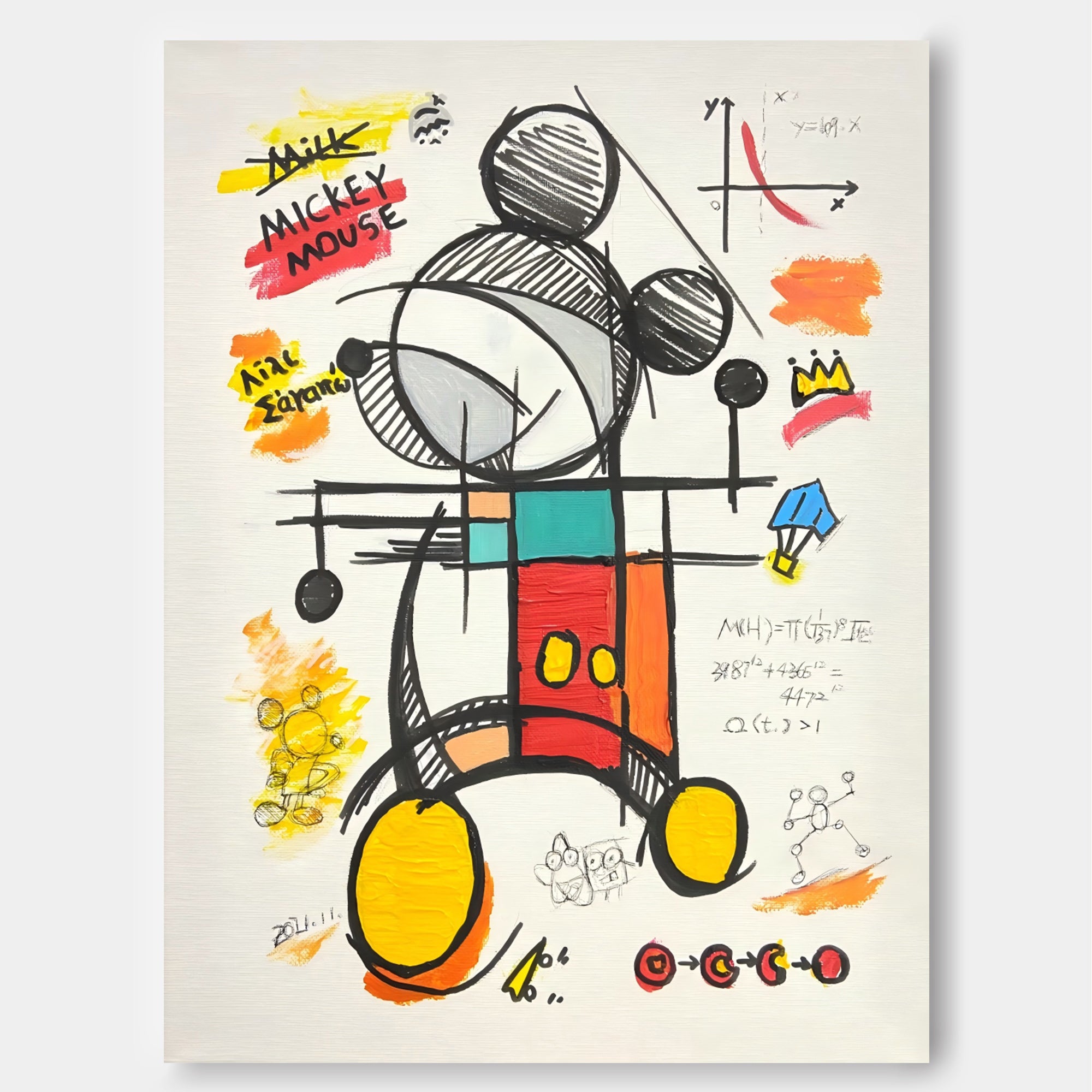 Contemporary Minimalist Art #CMA099