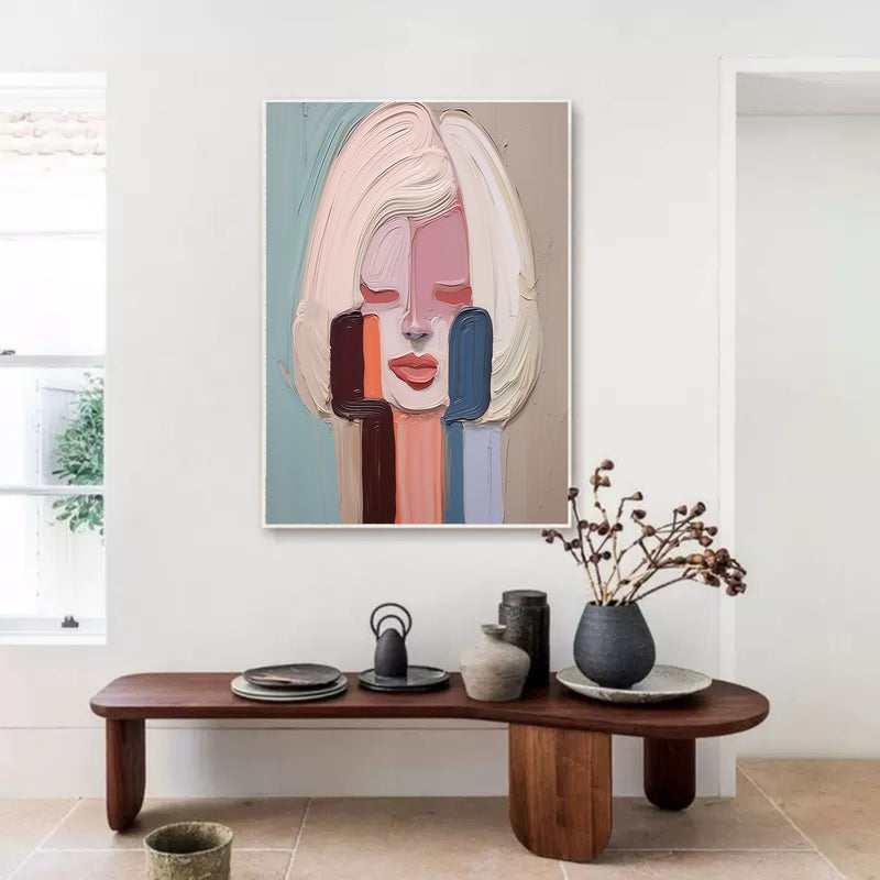 Abstract Painting of Characters #APC