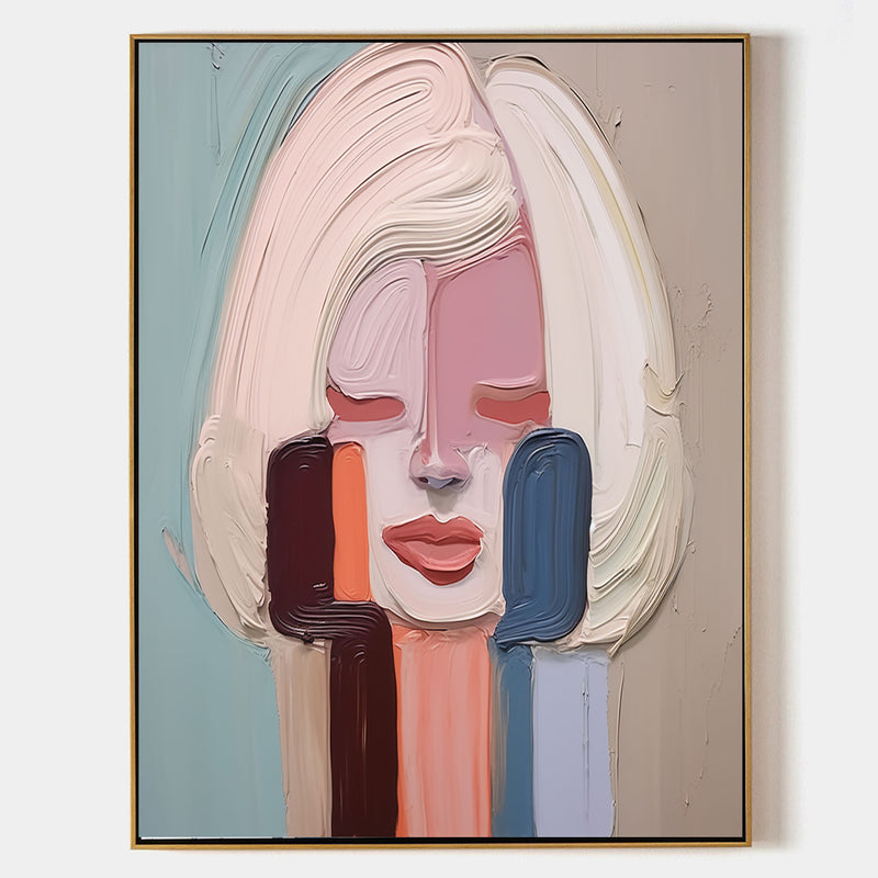 Abstract Painting of Characters #APC