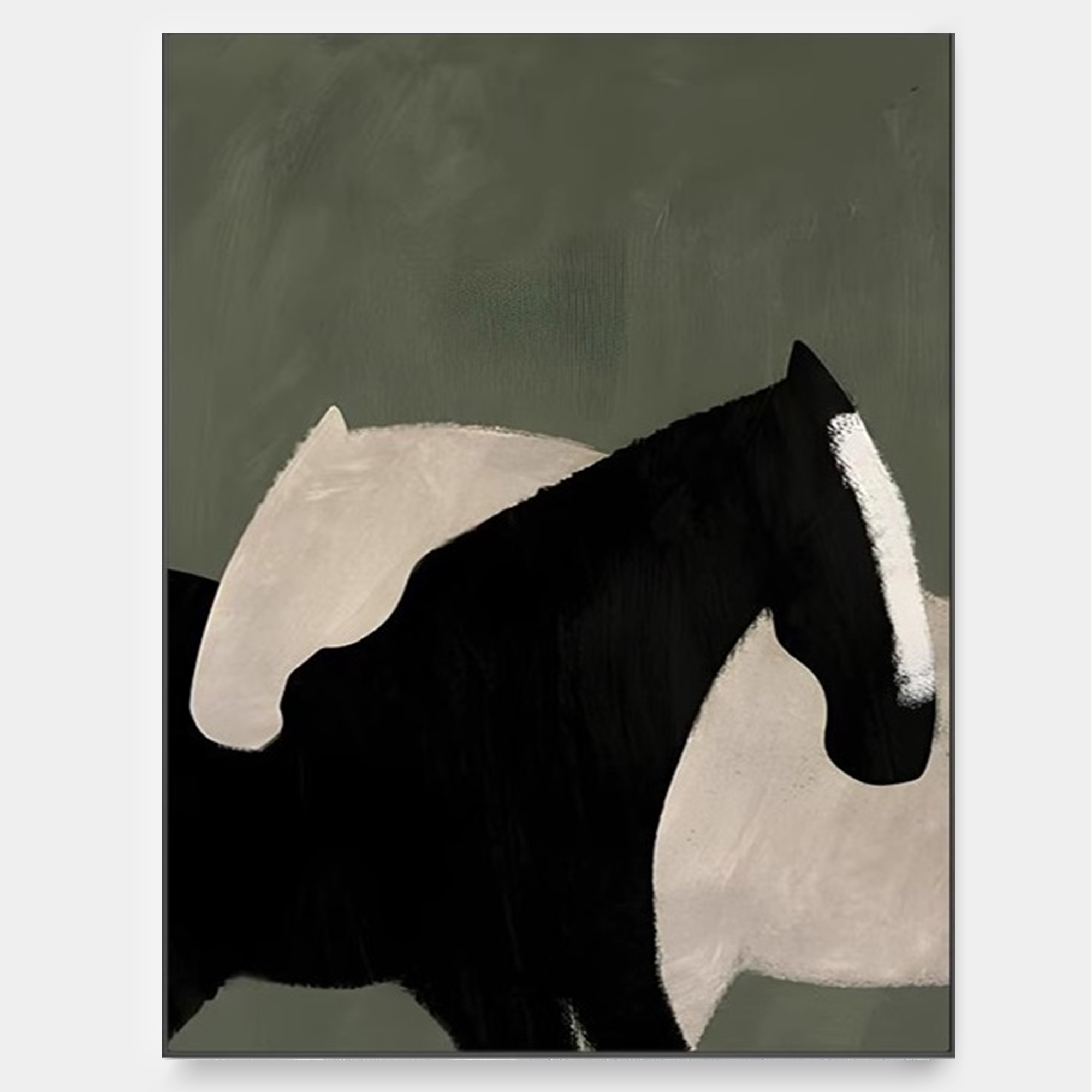 Horse Art WABI-SABI Wall Art #WSWA002