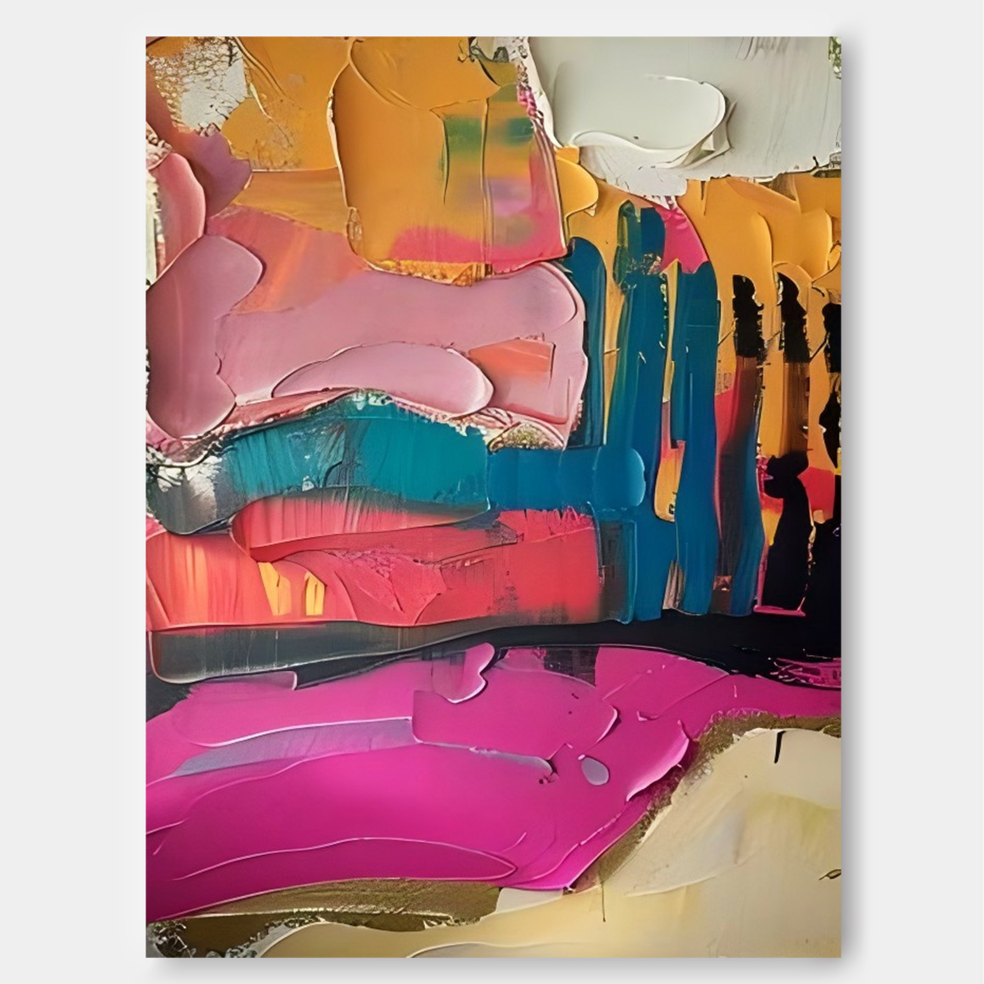 Plaste Art Texture Painting #PATP022