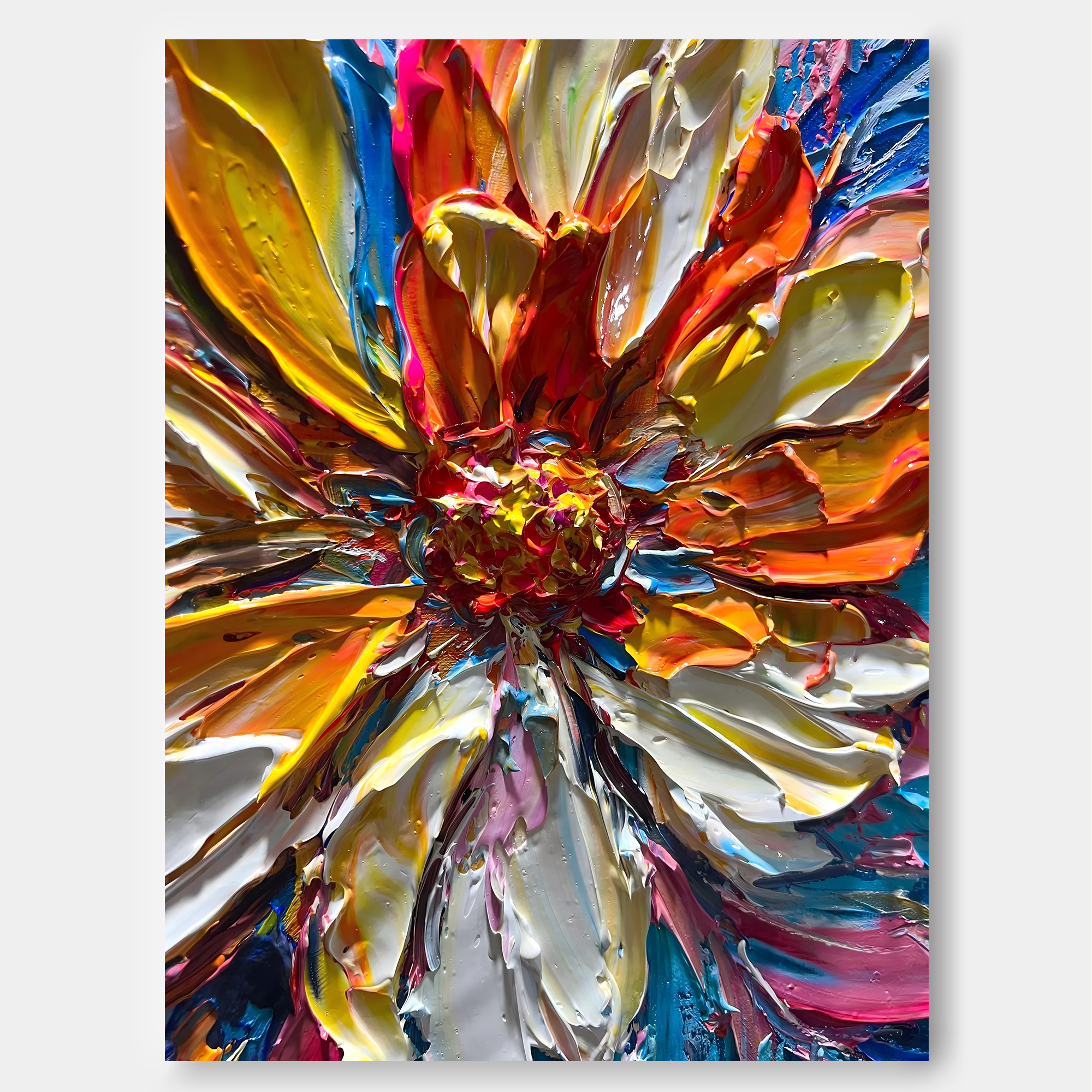 Plaste Art Texture Painting #PATP016