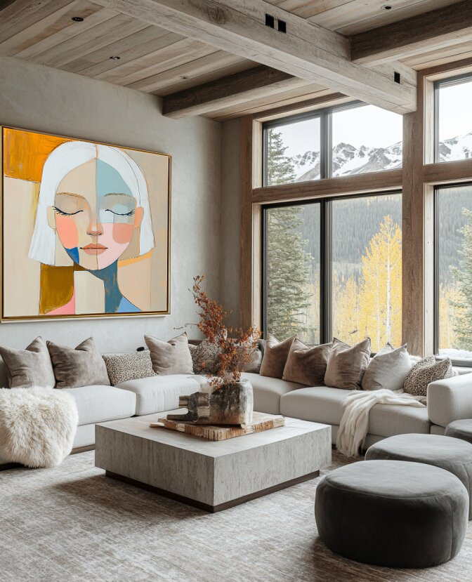 Abstract People Art #AP001