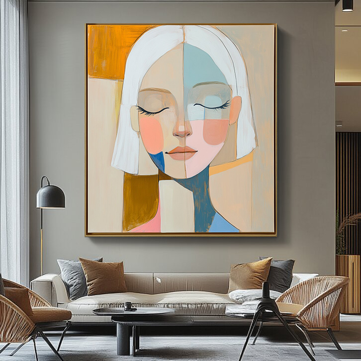 Abstract People Art #AP001