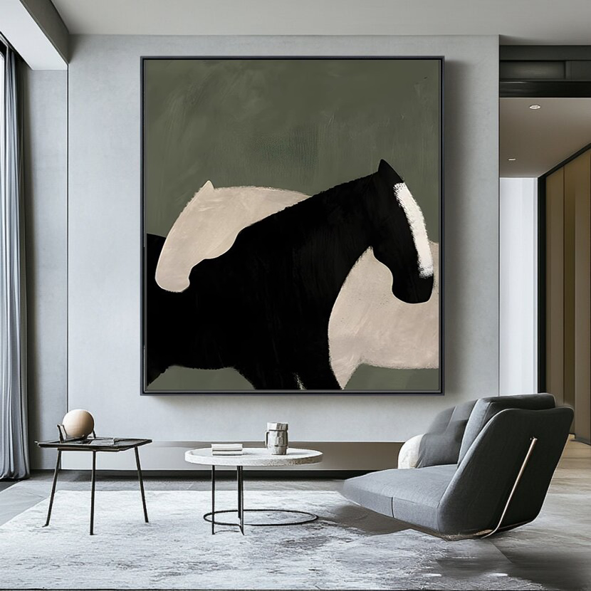 Horse Art WABI-SABI Wall Art #WSWA002