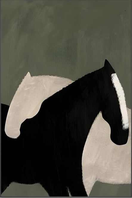 Horse Art WABI-SABI Wall Art #WSWA002