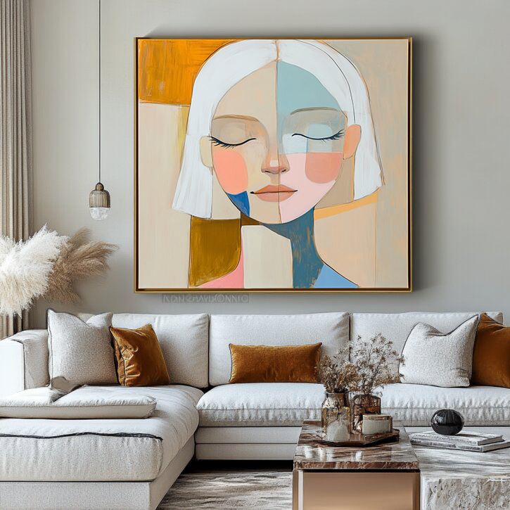 Abstract People Art #AP001