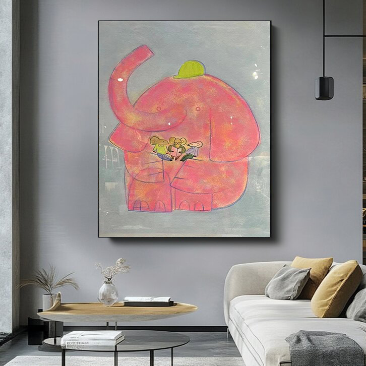 Wabi-Sabi Fun Elephant #WSFE001