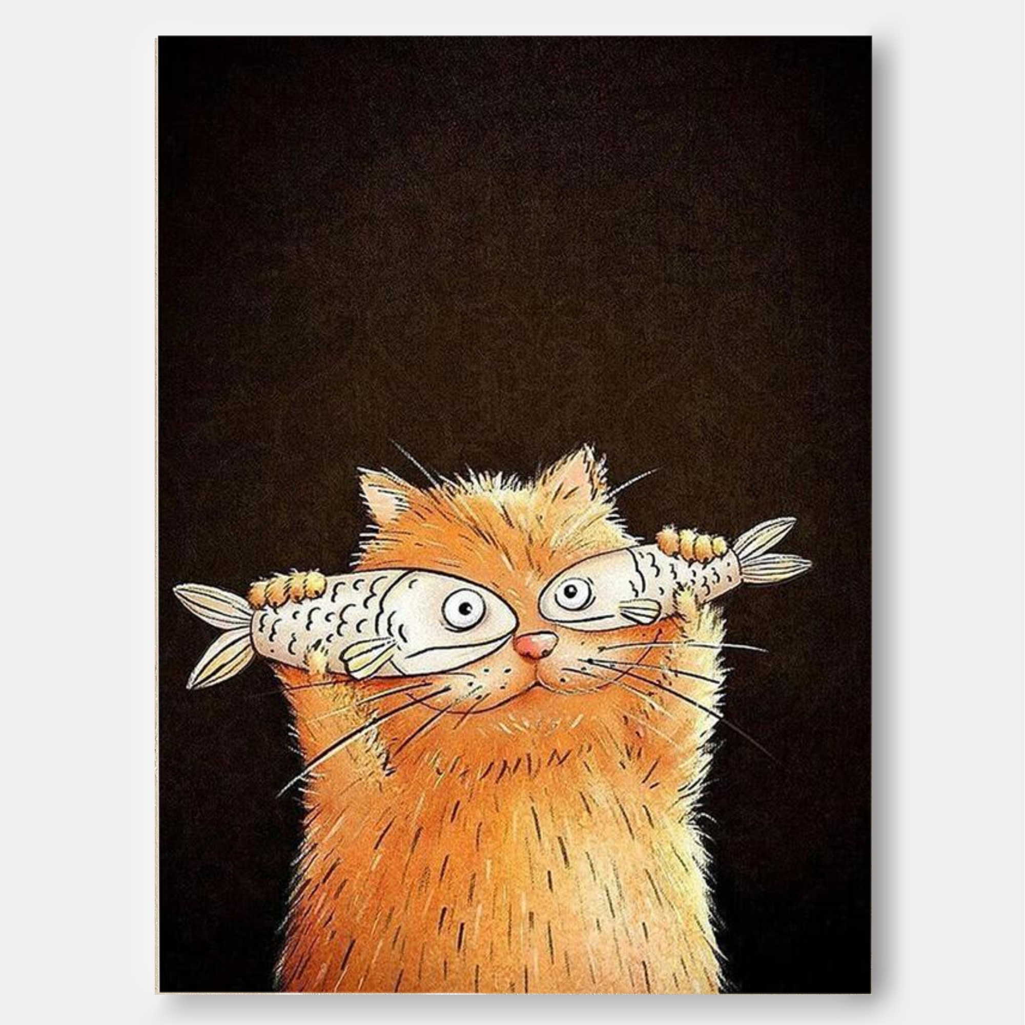 Abstract Cat Art #ACA001