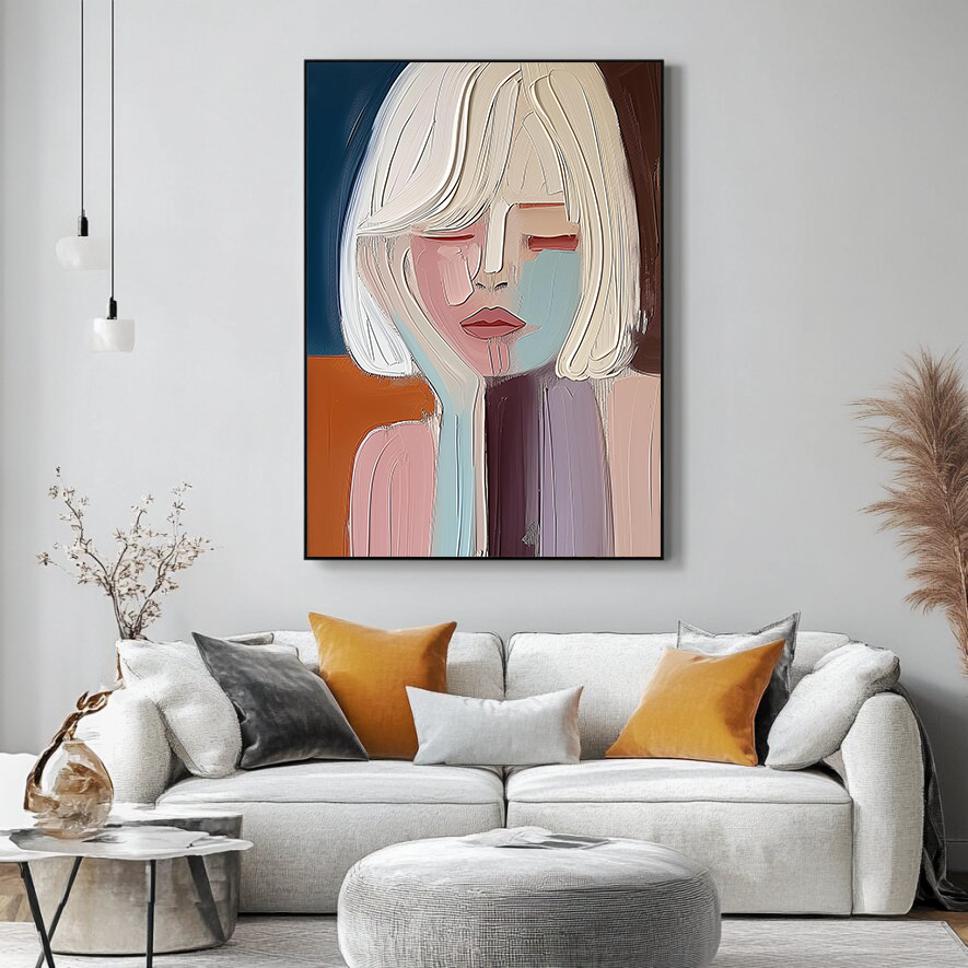 Abstract People Art #AP003