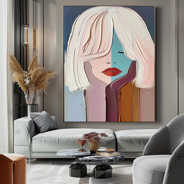 Abstract People Art #AP004