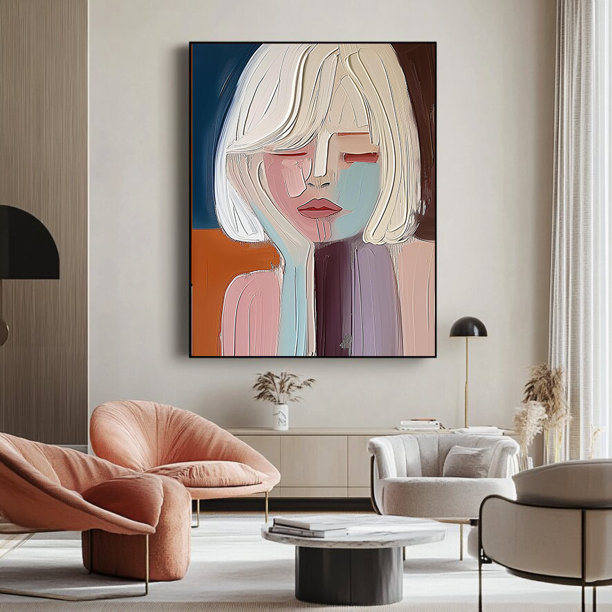 Abstract People Art #AP003