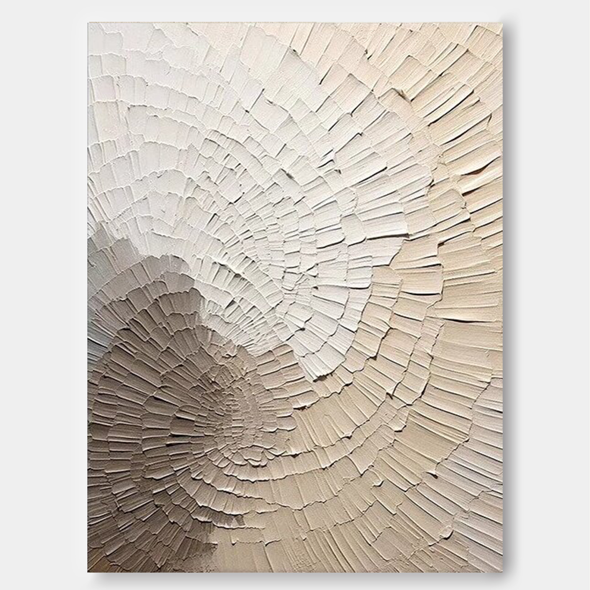 Abstract Oil Painting White Wall Art Modern Home Decor Large Canvas Artwork Painting Contemporary Art