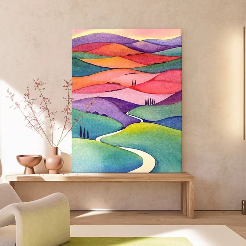 Colorful Paintings Rural Style #CPRS001