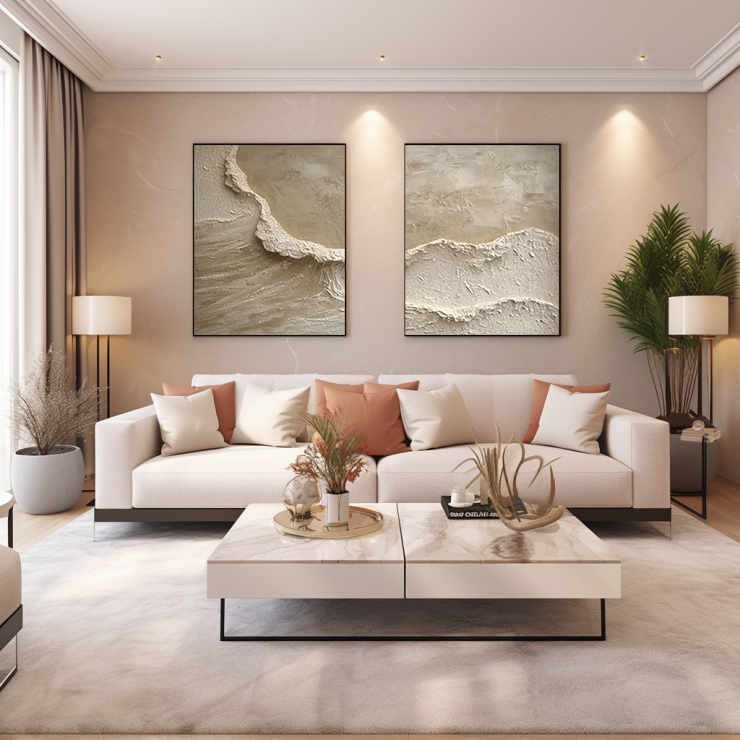 Plaste Art Texture Painting #PATP091