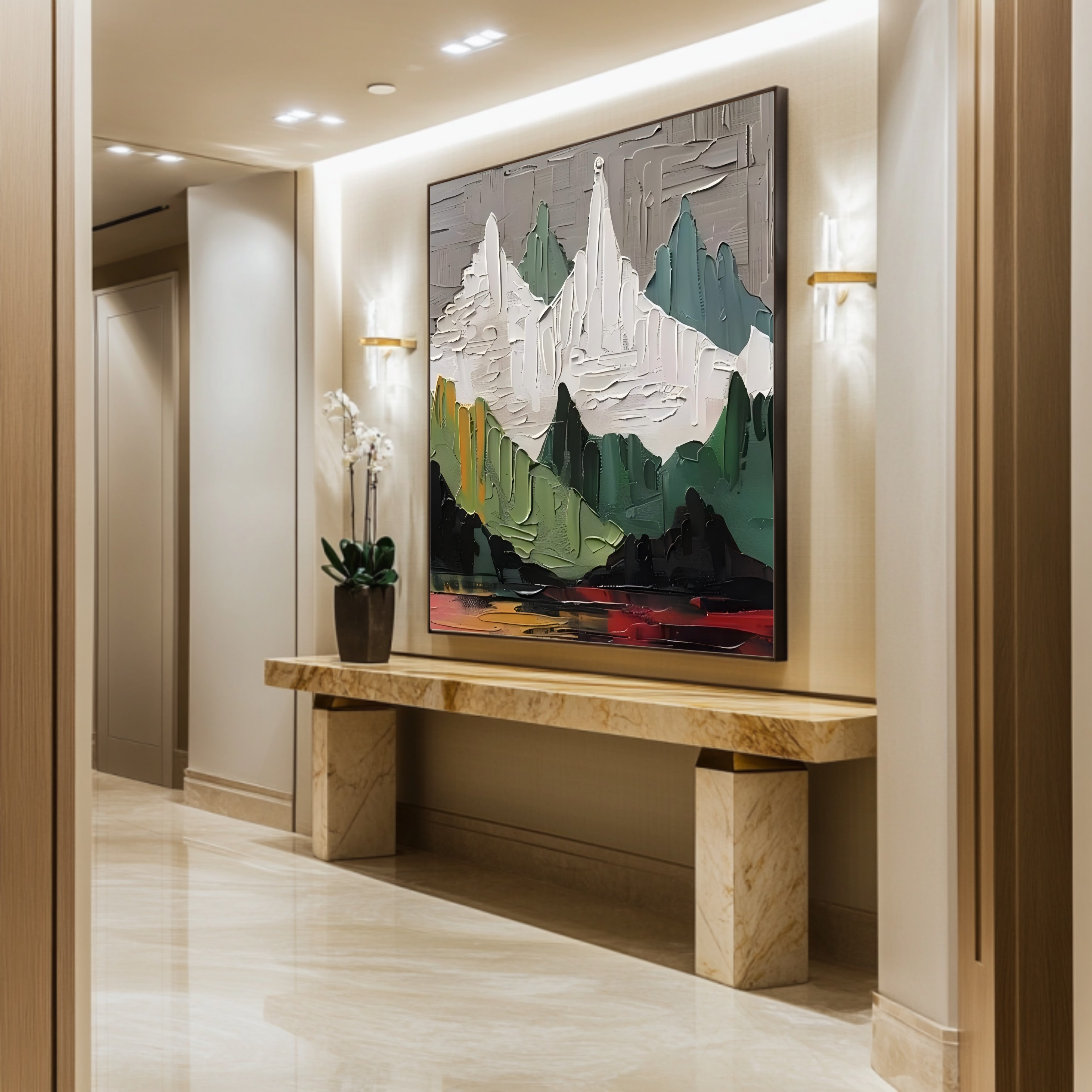 Plaste Art Texture Painting #PATP031