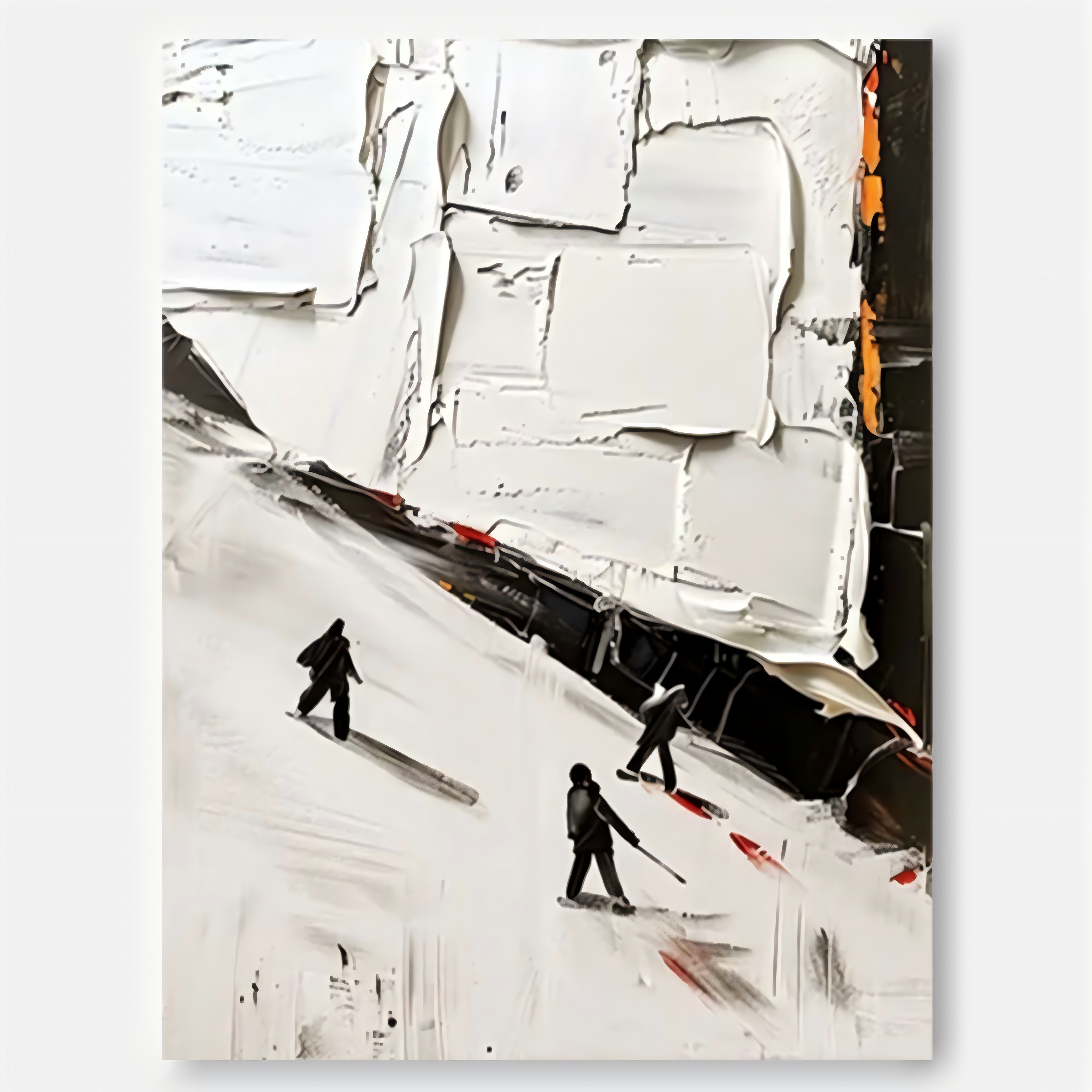 Plaste Art Texture Painting #PATP061