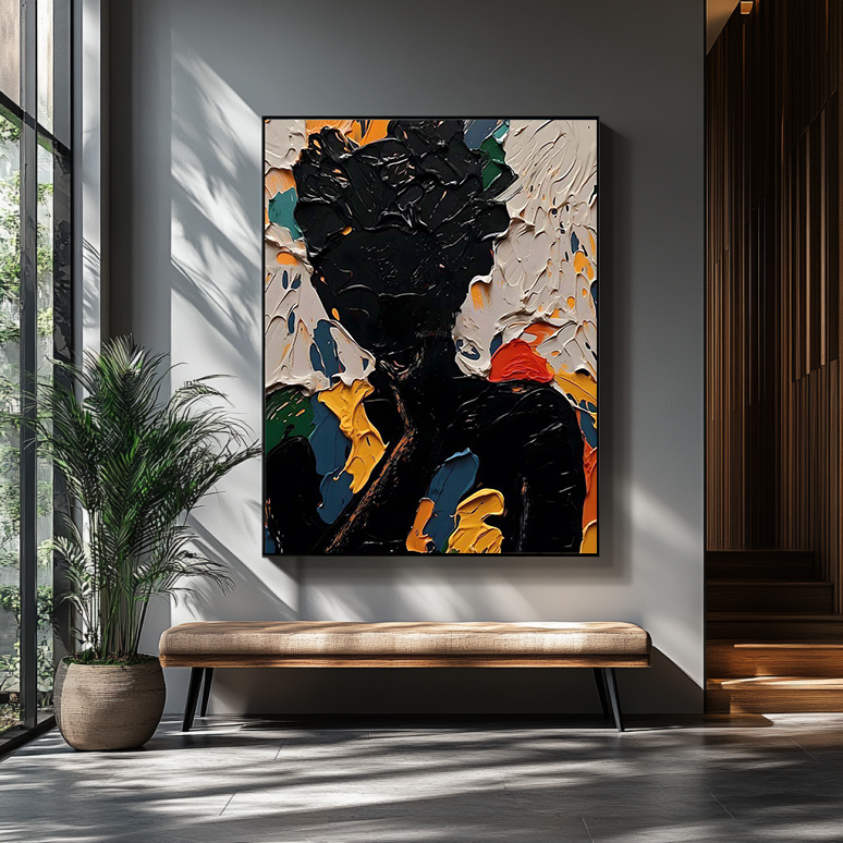 Plaste Art Texture Painting #PATP074