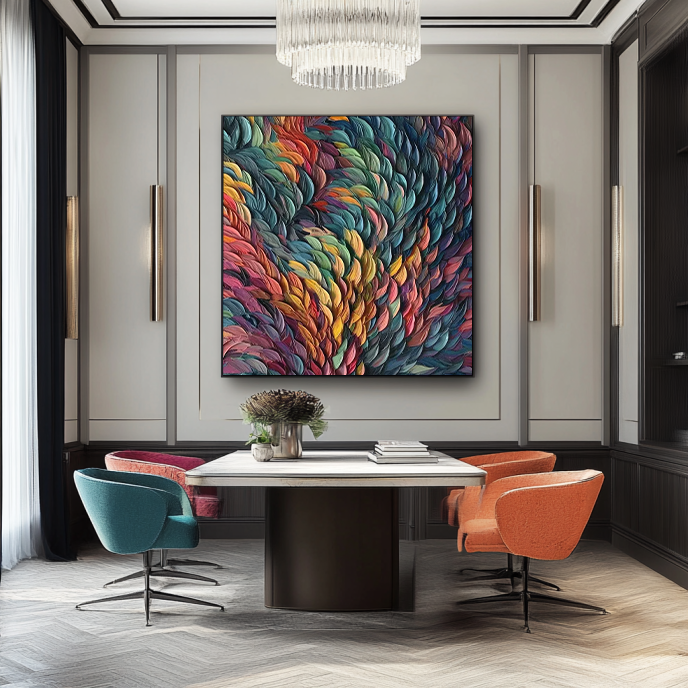 Plaste Art Texture Painting #PATP071