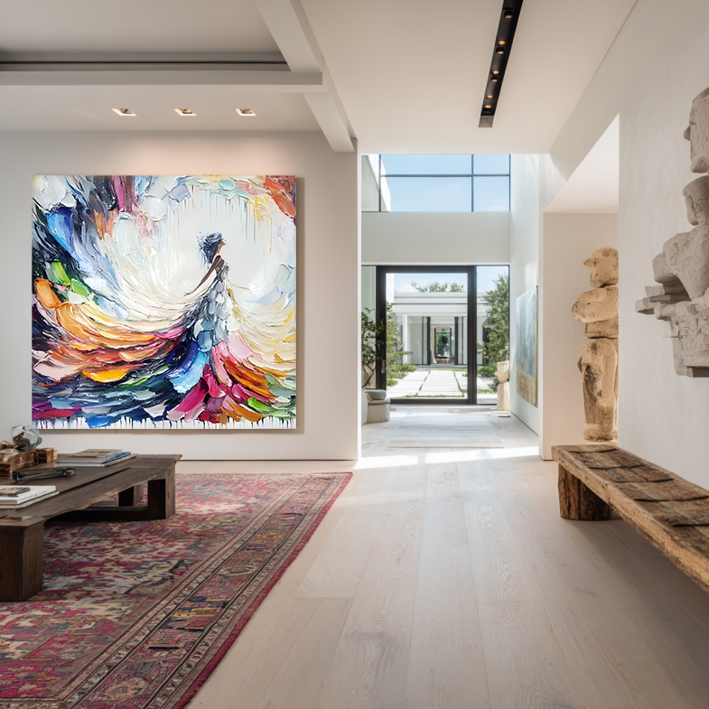 Plaste Art Texture Painting #PATP199