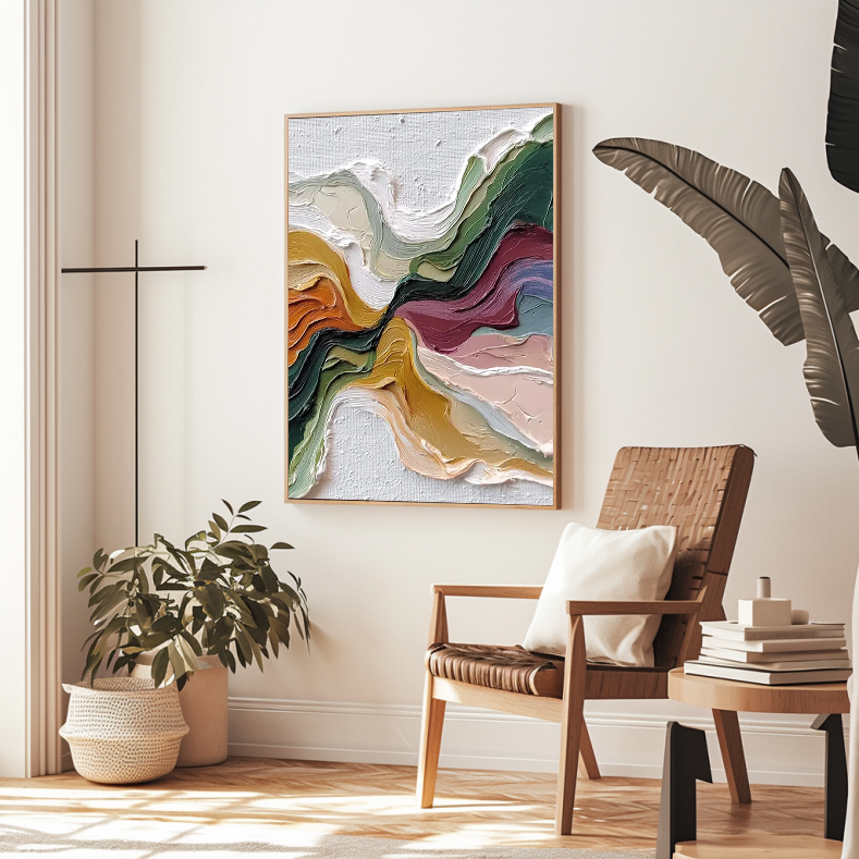 Plaste Art Texture Painting #PATP037